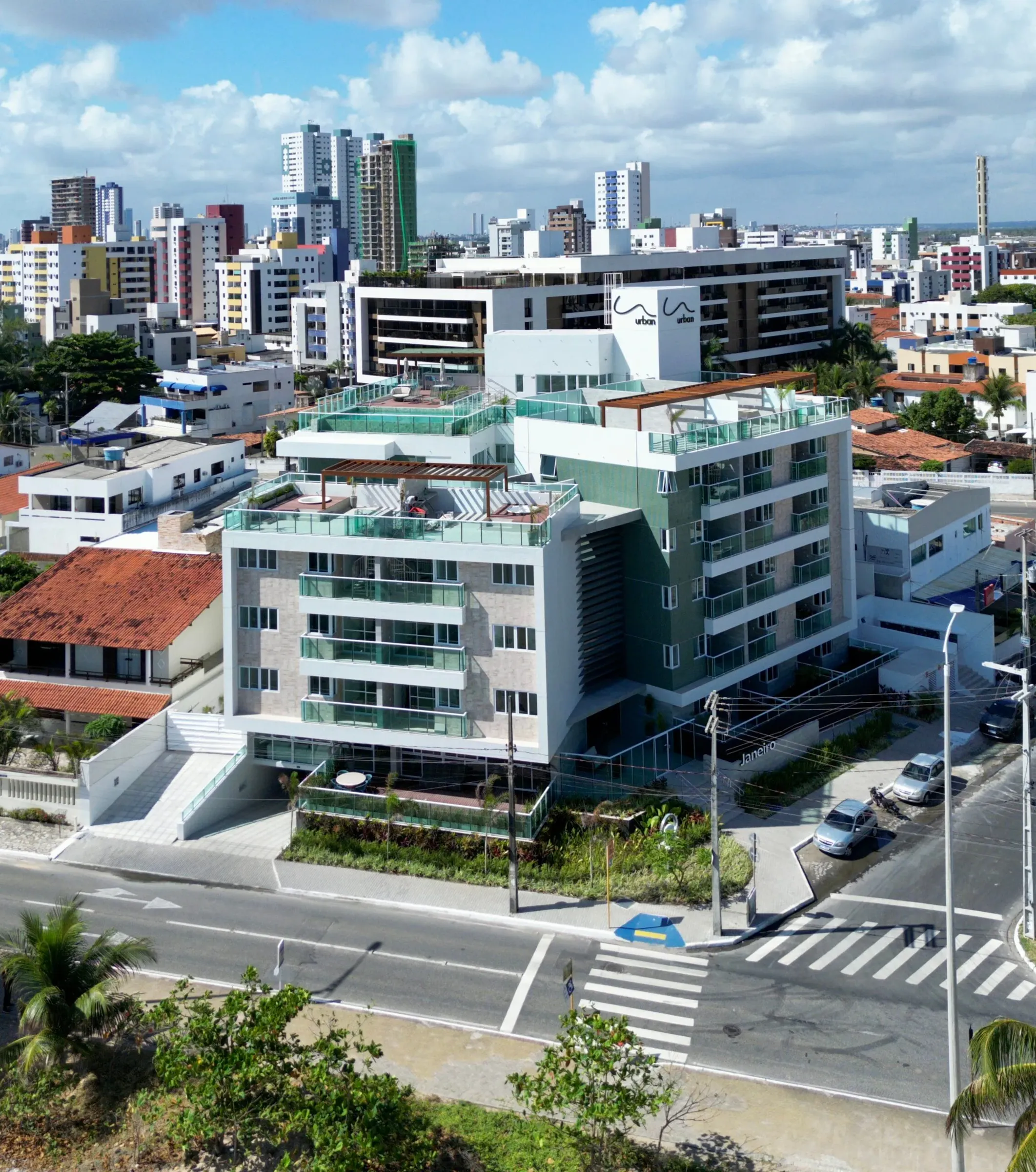 Fachada do empreendimento Janeiro