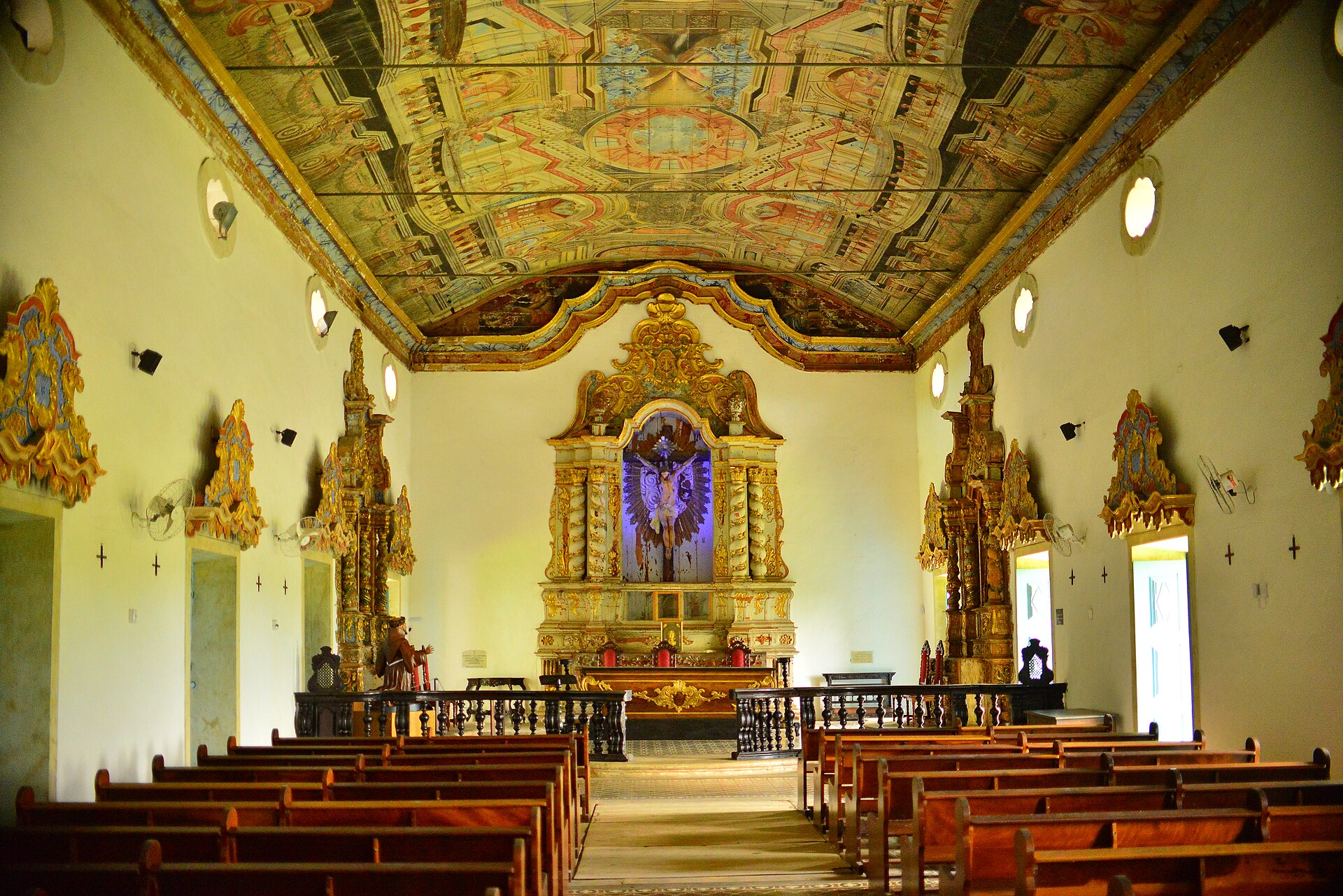Fachada do Centro Cultural São Francisco, conjunto barroco de João Pessoa