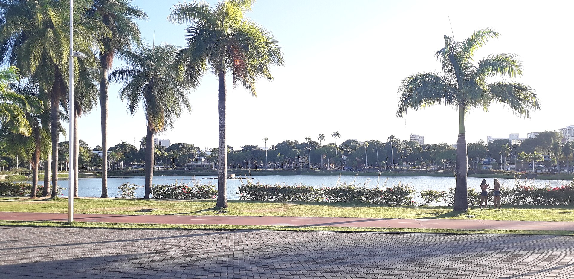 Parque Solon de Lucena, a Lagoa, no centro de João Pessoa
